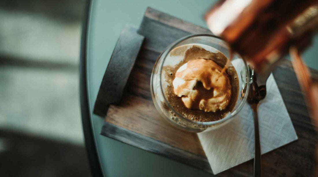A photo of an Almond Affogato