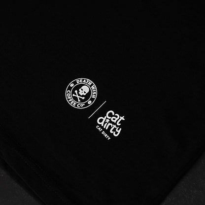 Death Wish Coffee x Cat Dirty Artist Series Long Sleeve - Hip Logo Lockup