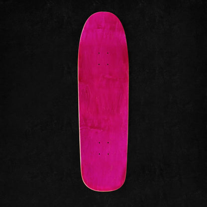 Death Wish Coffee x Cat Dirty - Pink Skateboard - Top