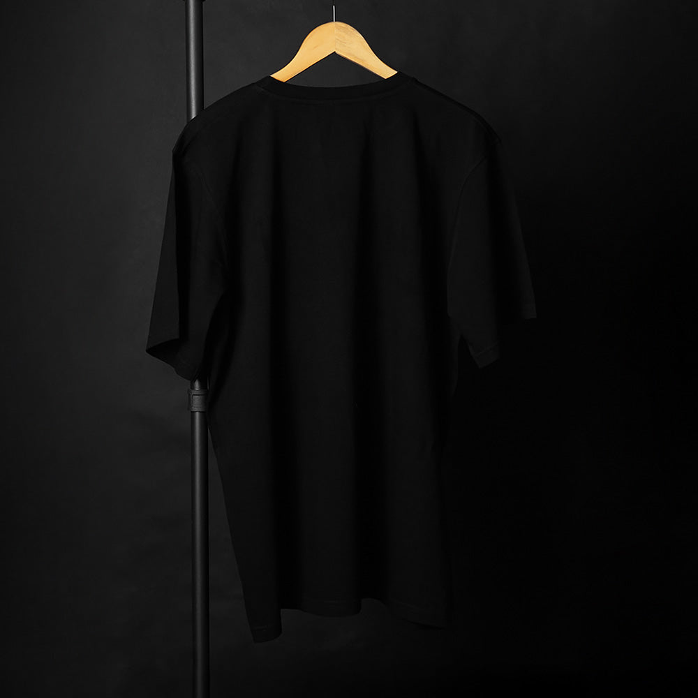 The back of the Death Wish Coffee Varsity Brews Tee.