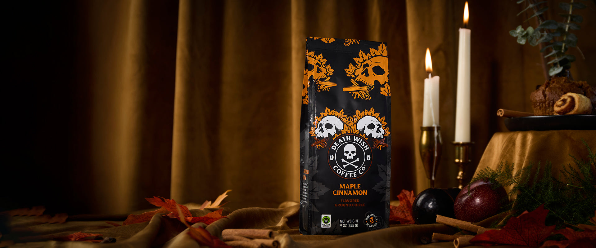 Shop Maple Cinnamon flavored Death Wish Coffee.