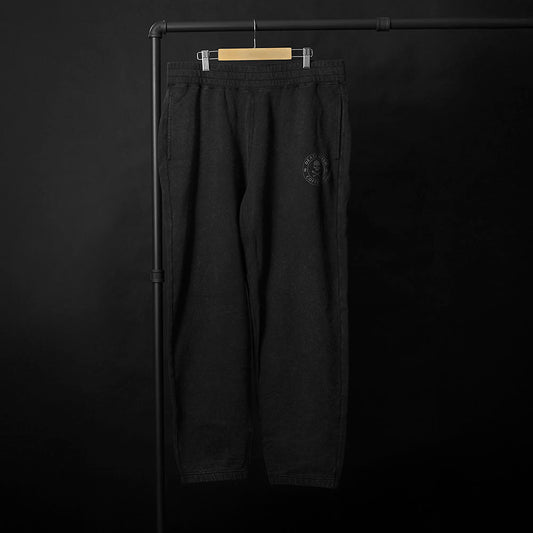 The front of the Death Wish Coffee Coffee & Chill Joggers.