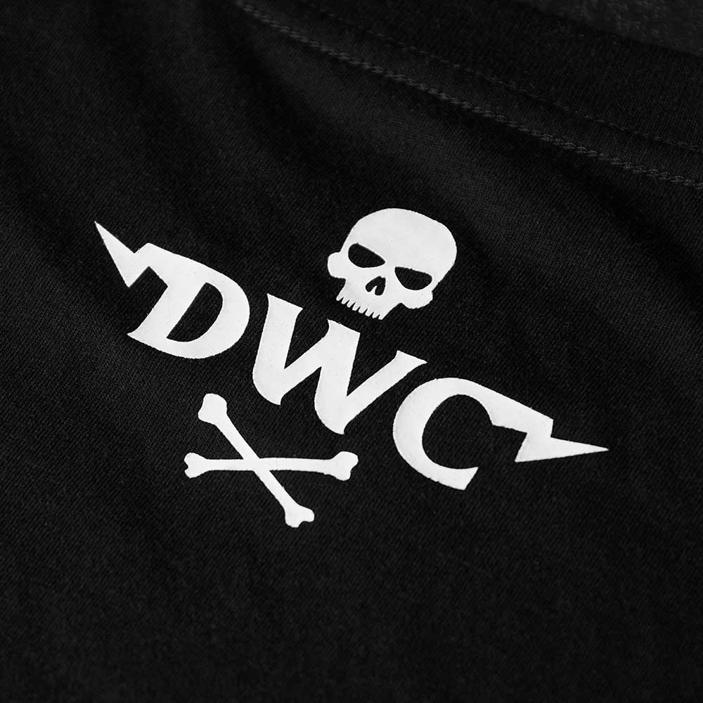 A close up of the back of the Death Wish Coffee Signature Boxy Tee.