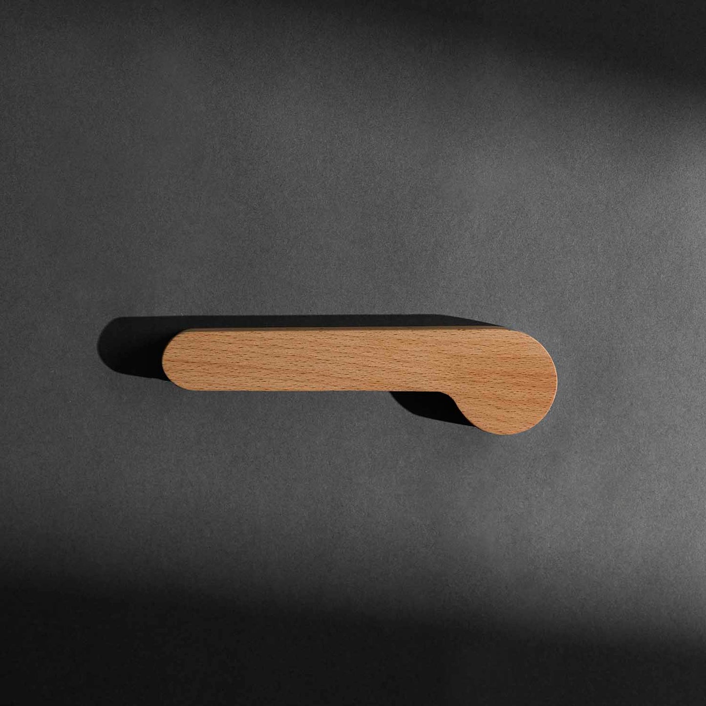 The back of the Death Wish Coffee Ritual Ratio Wooden Scoop.