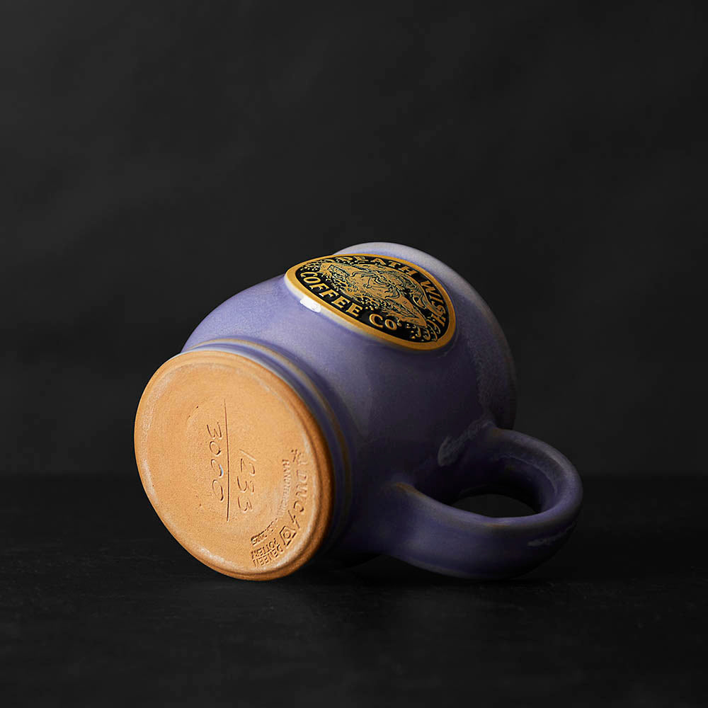 The bottom stamp on the Death Wish Coffee Make Waves Mug.