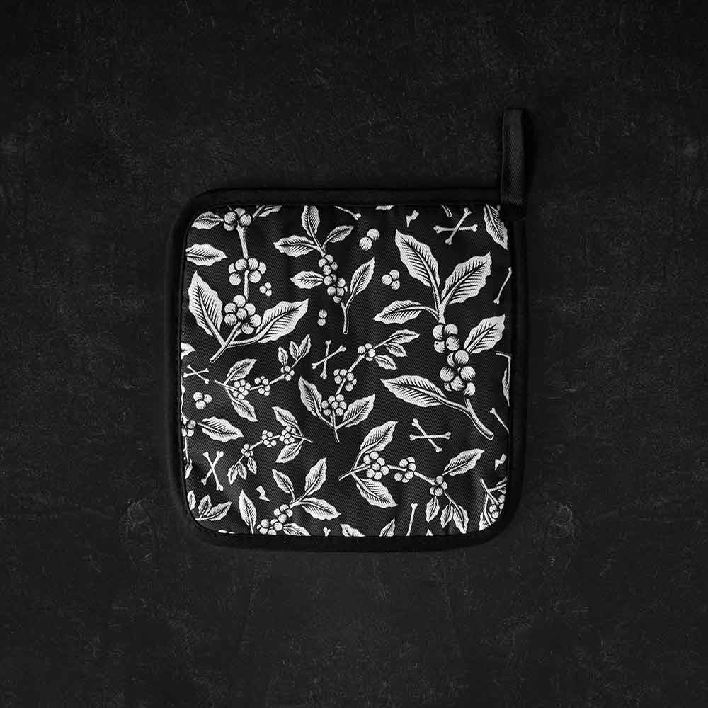 Sacred Bloom Towel and Pot Holder