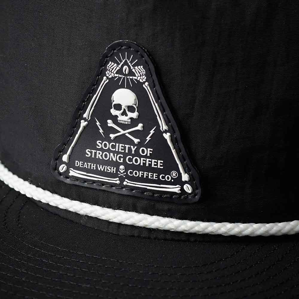 Death Wish Coffee Society Insignia Hat - Patch Detail
