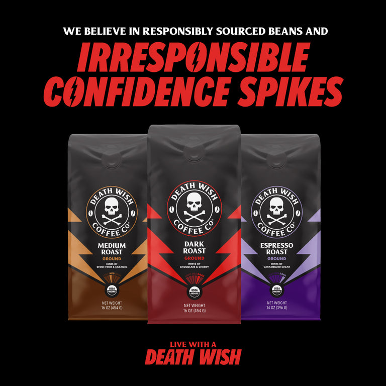 Death Wish Coffee - Live With a Death Wish