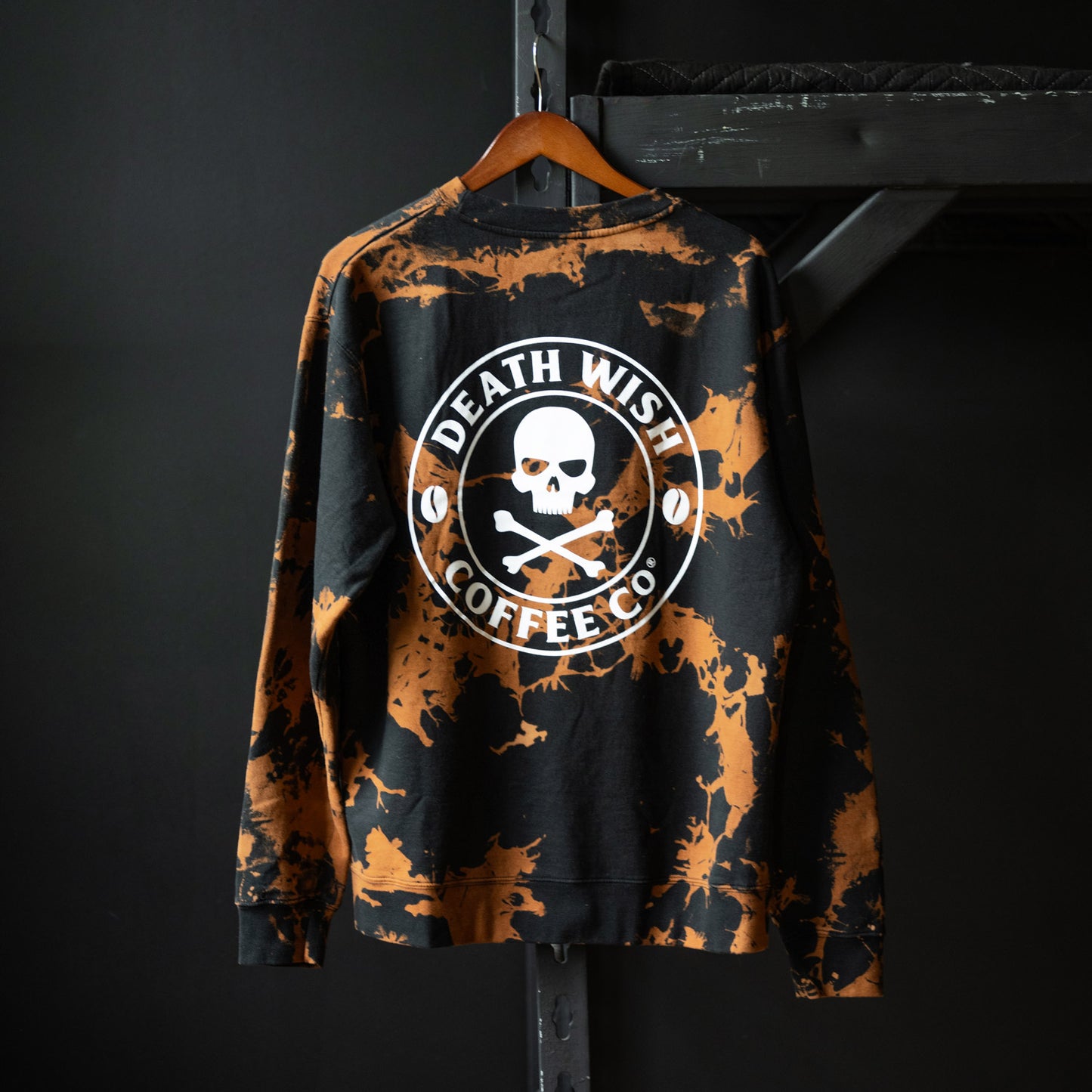 Death Wish Coffee Lighten Up Crewneck - Back