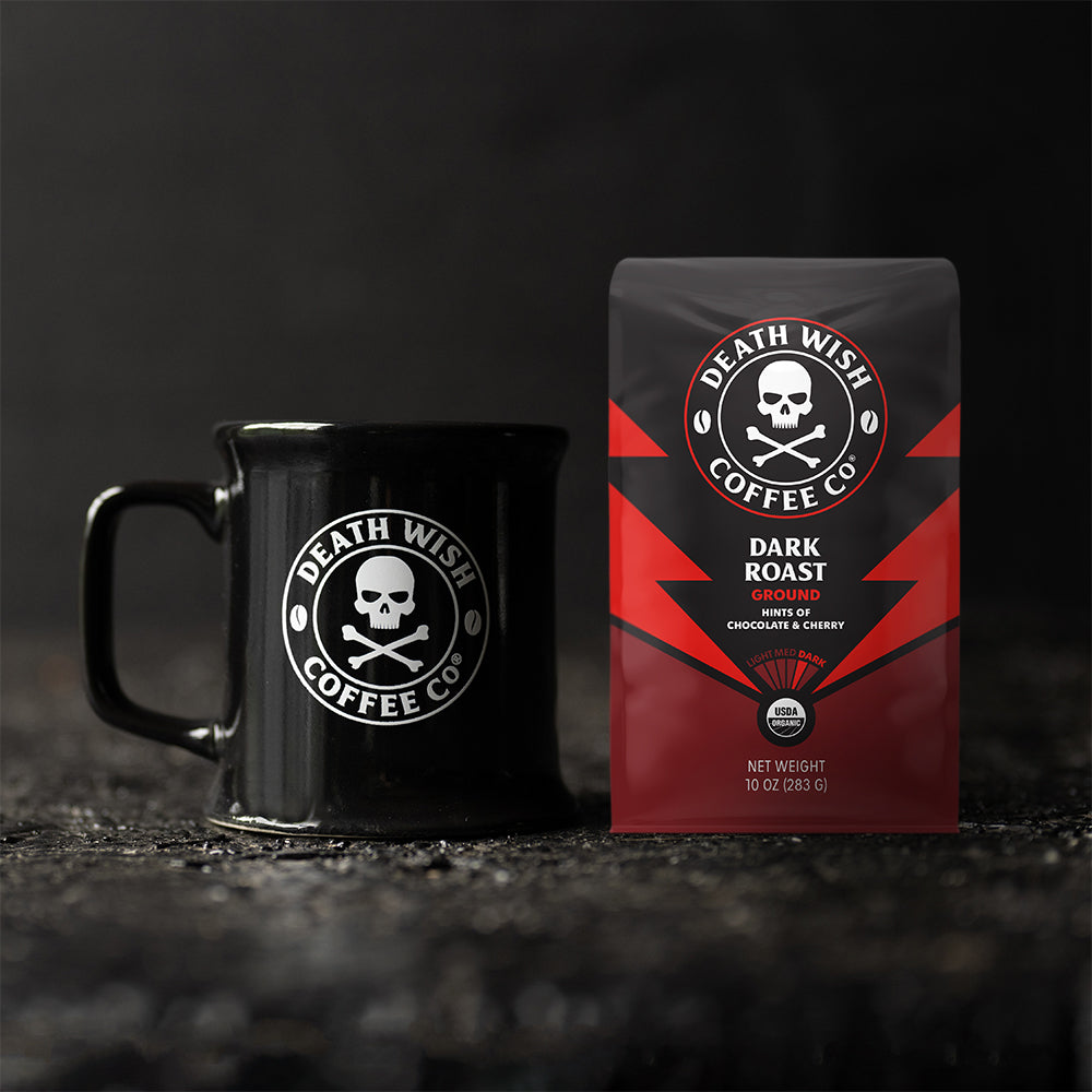 Death Wish Coffee Merry and Dark Ground Bundle