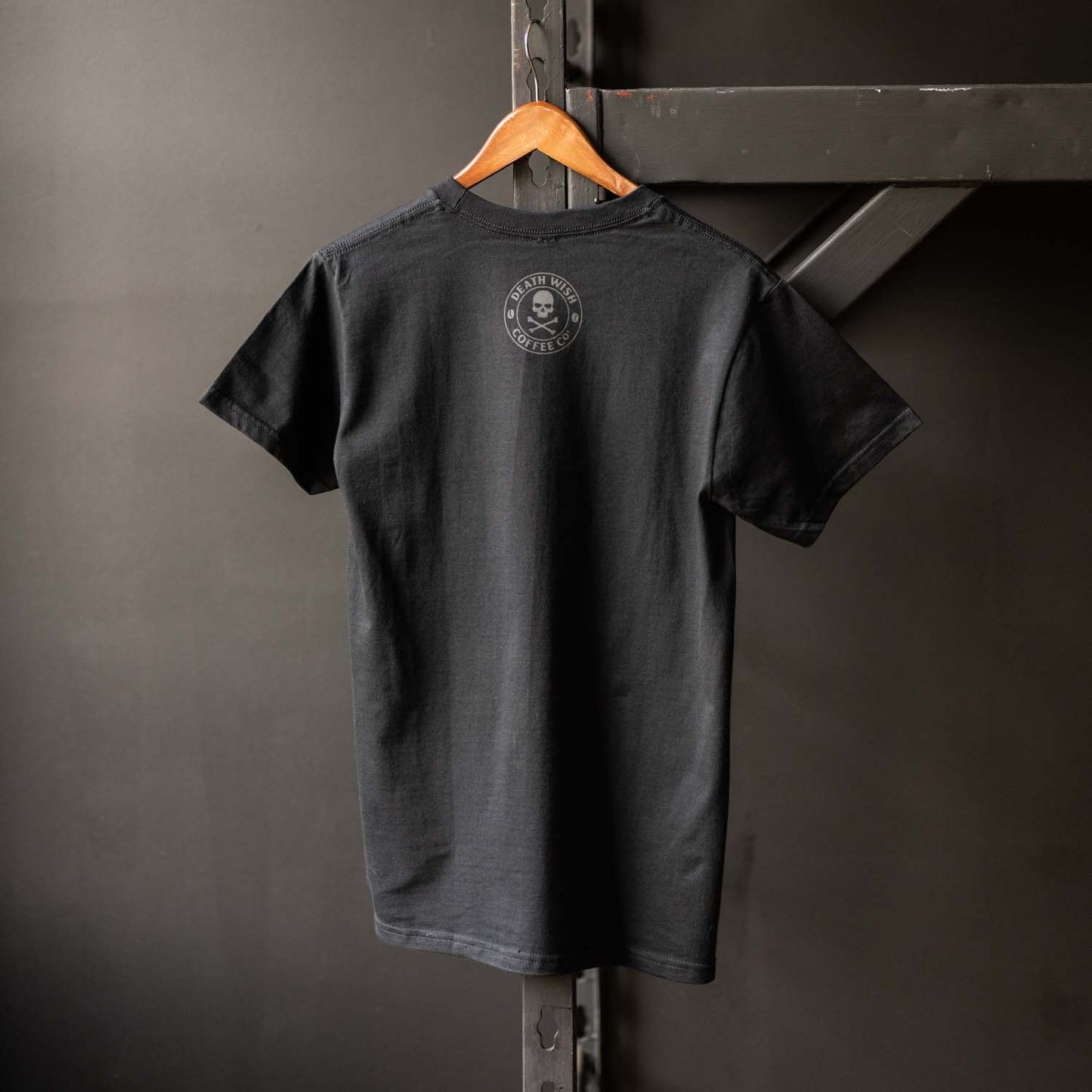 Death Wish Coffee Shadow Logo Tee - Back