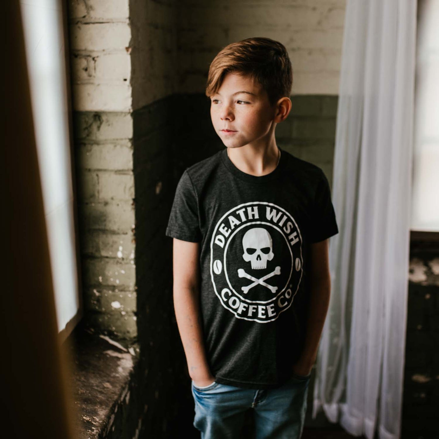 Death Wish Coffee Kids Logo Tee