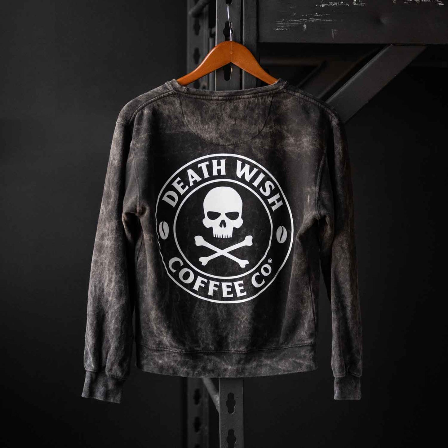 Death Wish Coffee Dye Hard Crewneck - Back