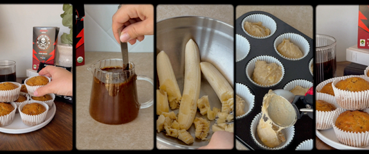 Banana Bread Coffee Cake Muffins