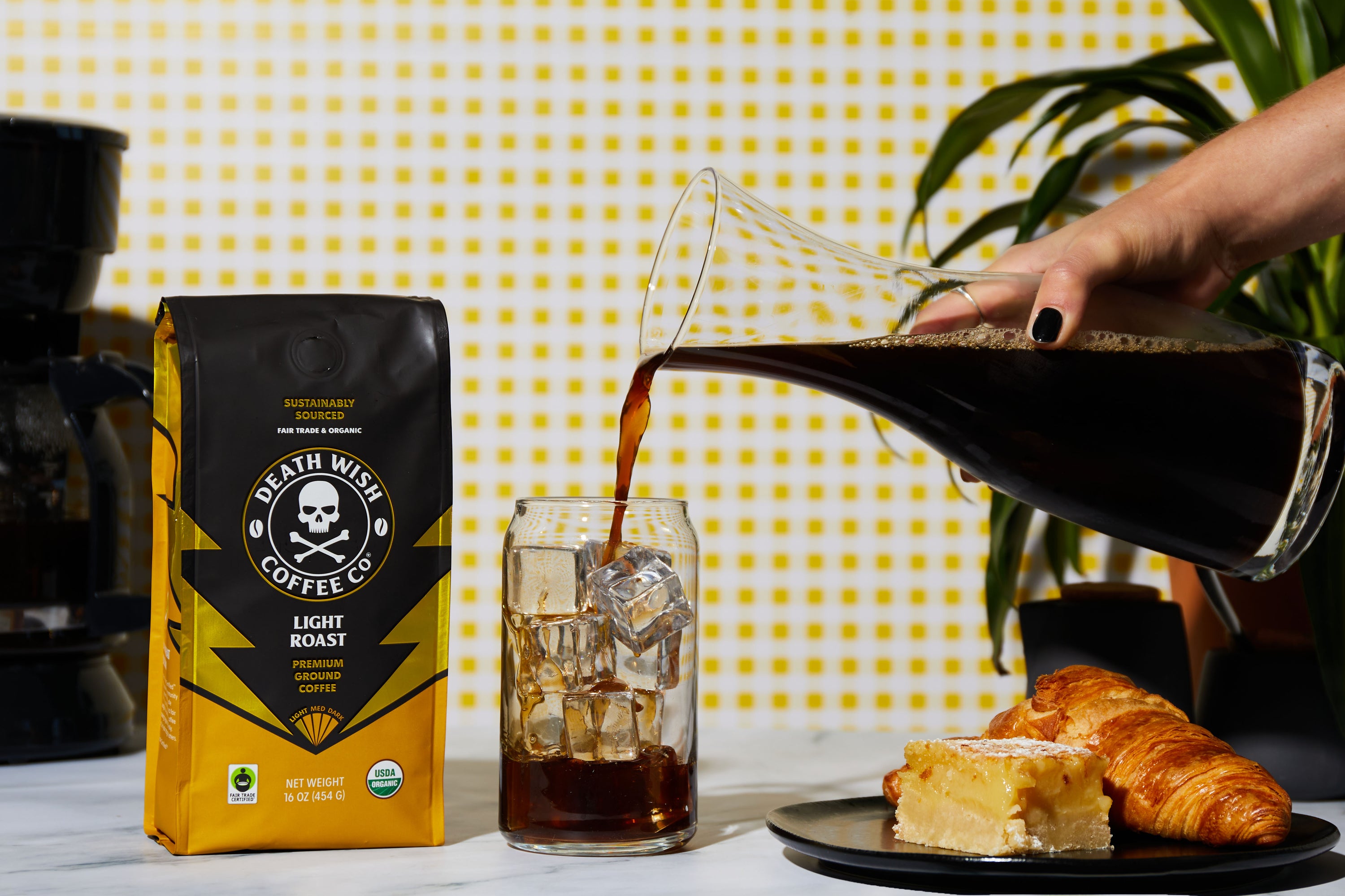 Catch a Buzz Light Roast Mocktail Recipe Death Wish Coffee