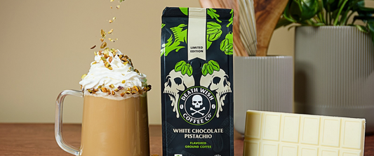 White Chocolate Pistachio Café au Lait