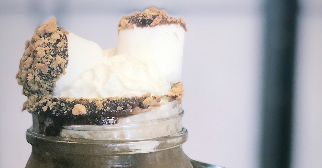 The best and easiest S'Mores Iced Coffee recipe to make all summer long