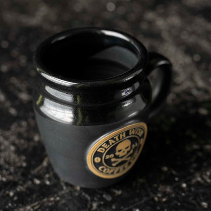 2024 Death Wish Coffee Mug Glaze Detail