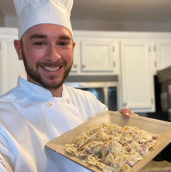 Cooking with Anthony Alfredo on Instagram.