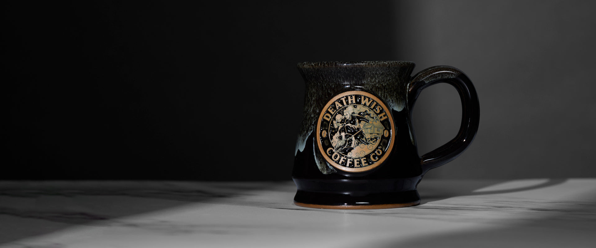 Shop the Death Wish Coffee Baba Yaga Mug.