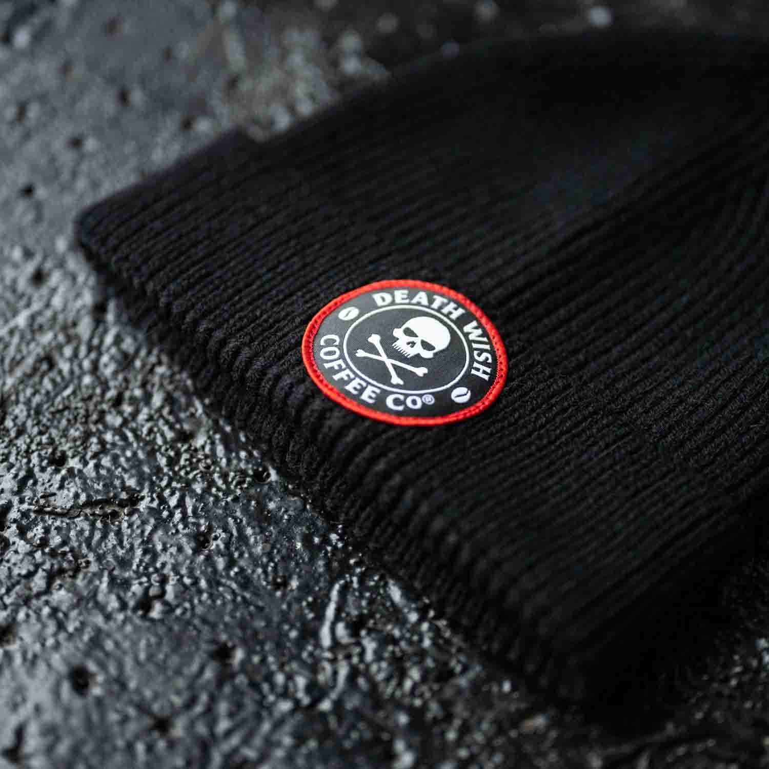 Death Wish Coffee Classic Beanie - Logo Detail