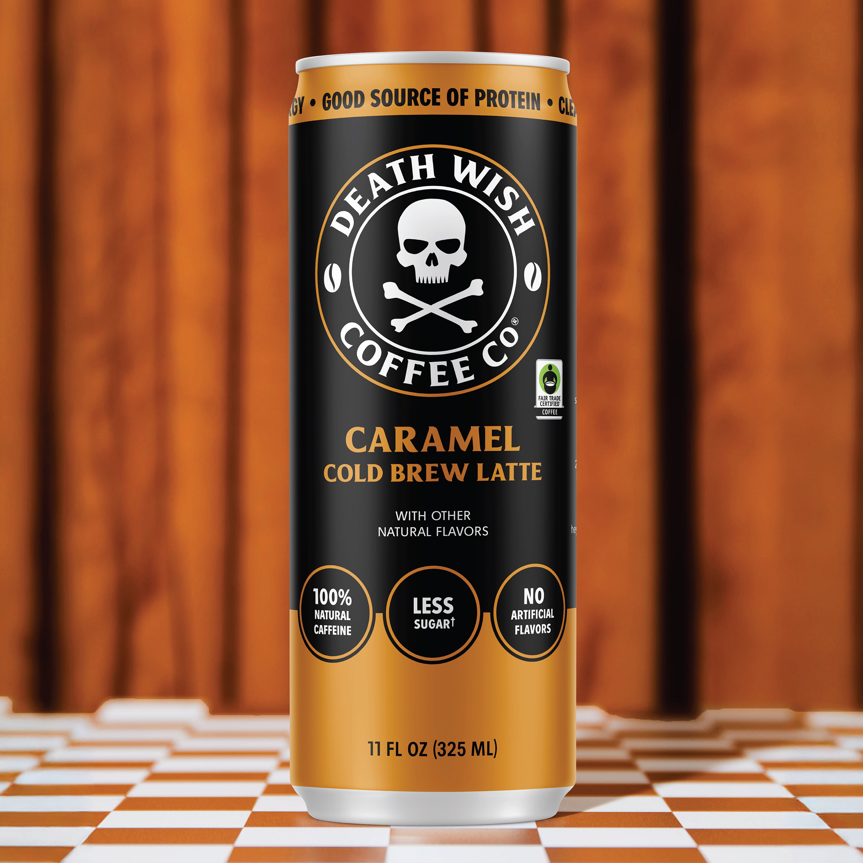 Caramel Cold Brew Latte – Death Wish Coffee