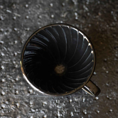 Death Wish Coffee Pitch Black Pour Over - Top Down View