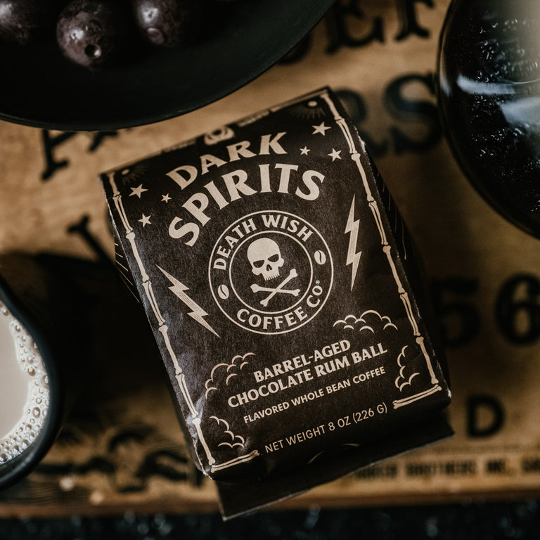 Death Wish Coffee - Dark Spirits Barrel-Aged Chocolate Rum Ball Coffee