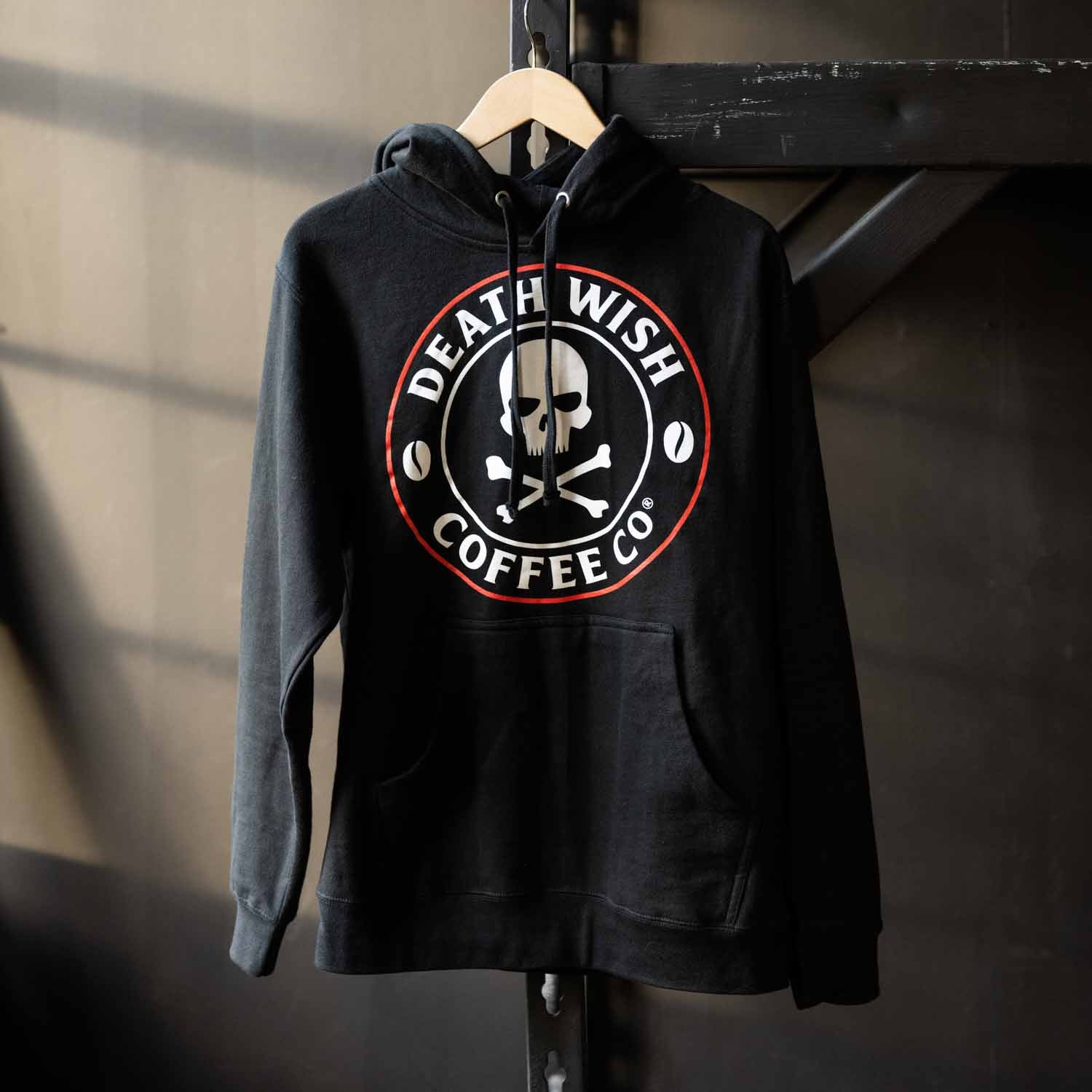 Death Wish Coffee Classic Logo Hoodie - Front