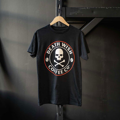 Death Wish Coffee Core Classic Logo Tee - Front.