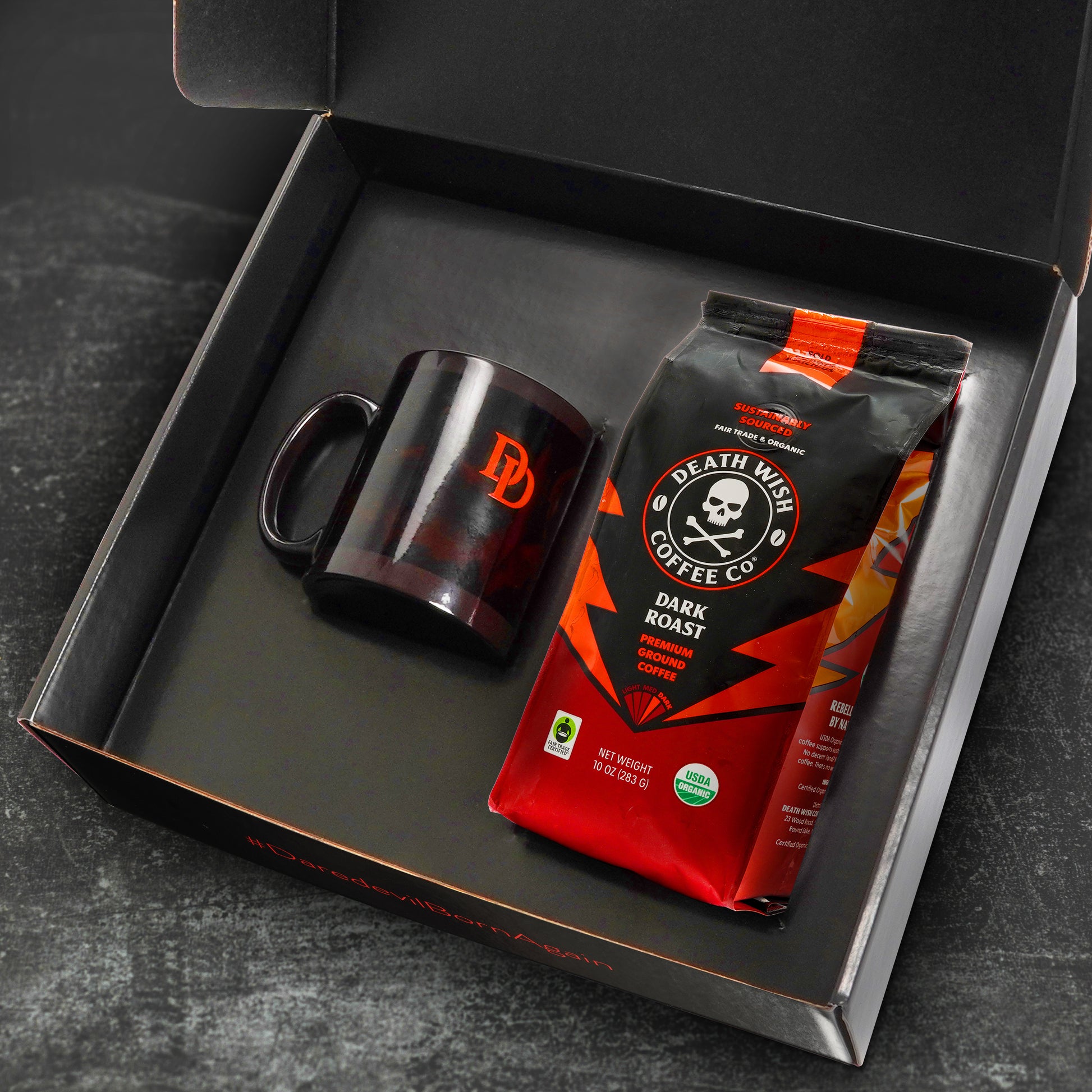 The Rise Again Collector's Box opened.