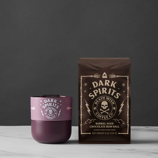 The Death Wish Coffee Dark Spirits Klean Kanteen Bundle.