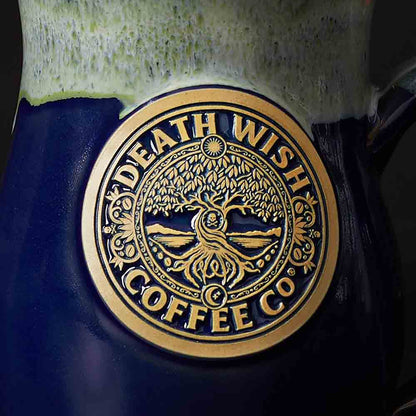 Death Wish Coffee Tree of Life Mug - Medallion Detail