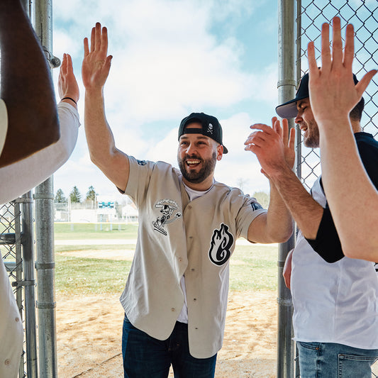 High fives from the Creamators.