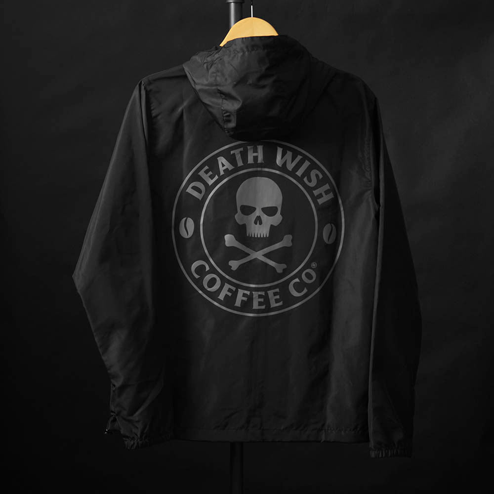 Death Wish Coffee Shadow Windbreaker - Back