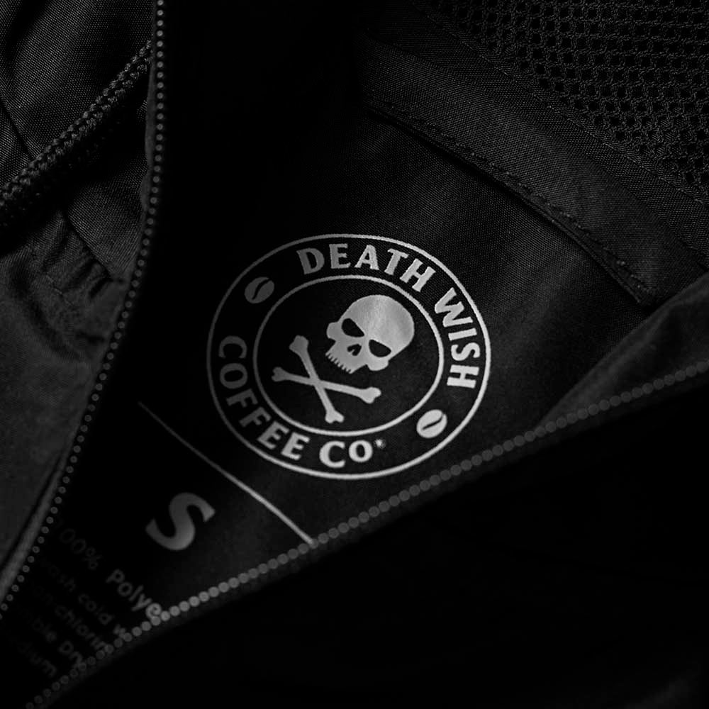 Death Wish Coffee Shadow Windbreaker - Interior Neck Label