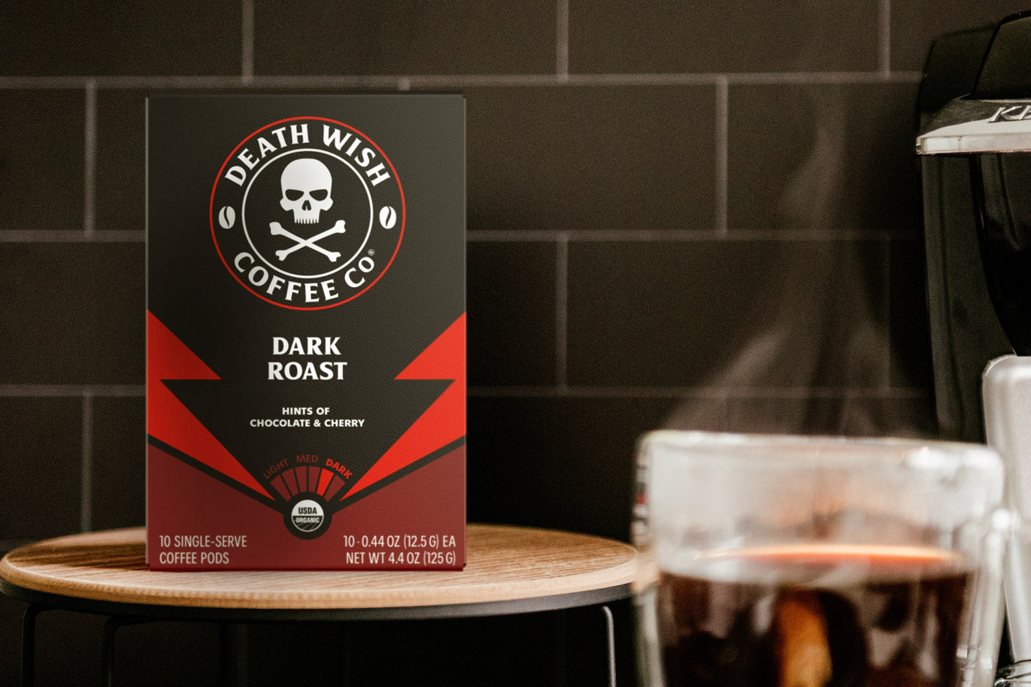 Fiercely Strong Coffee  Dark Roast Death Cups – Death Wish Coffee