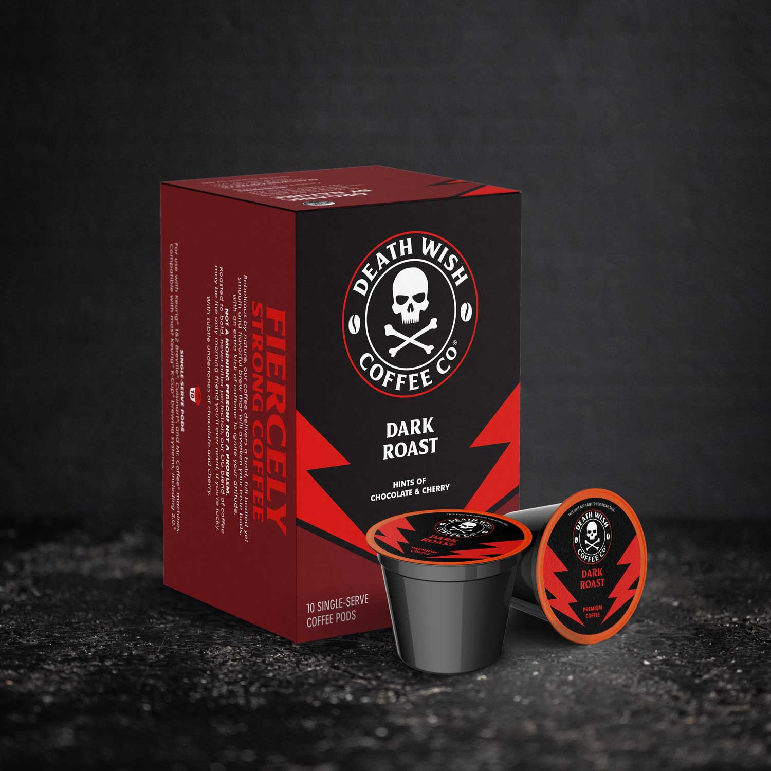 Death Wish Coffee Dark Roast Death Cups