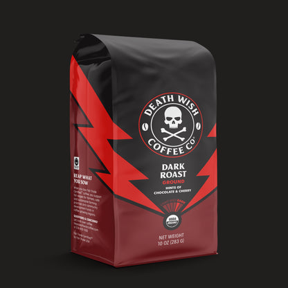 Death Wish Coffee Dark Roast Ground Coffee
