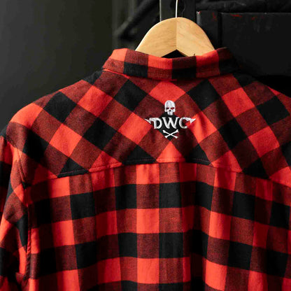 Death Wish Coffee Dark Roast Flannel - Back Detail