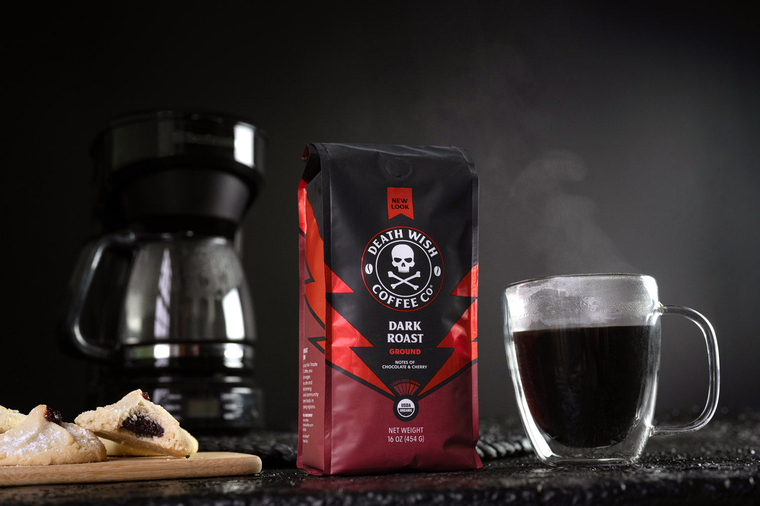 Fiercely Strong Coffee  Dark Roast Coffee – Death Wish Coffee Company