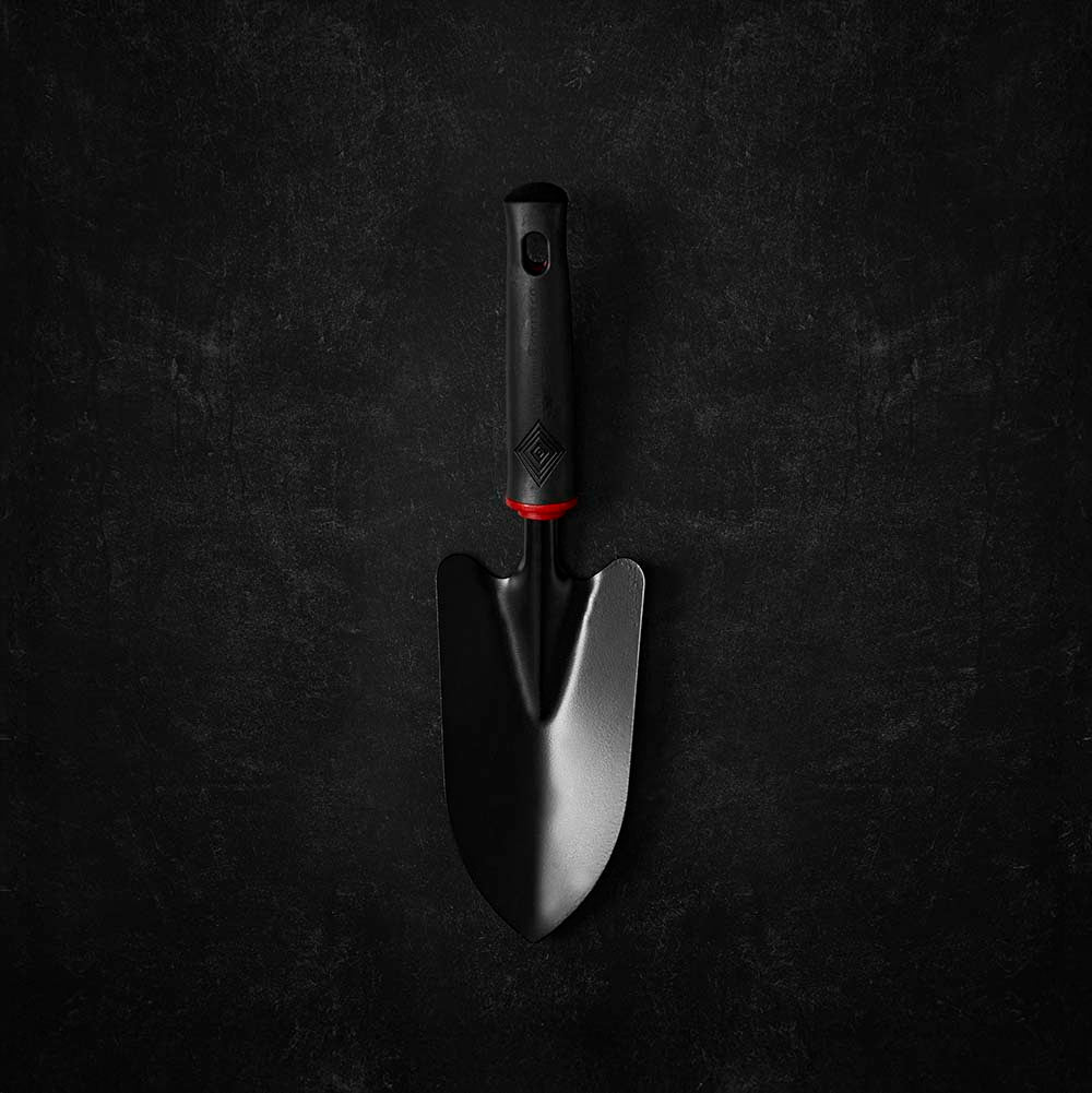 A gardening tool from the Death Wish Coffee Brewtanical Gardening Set.