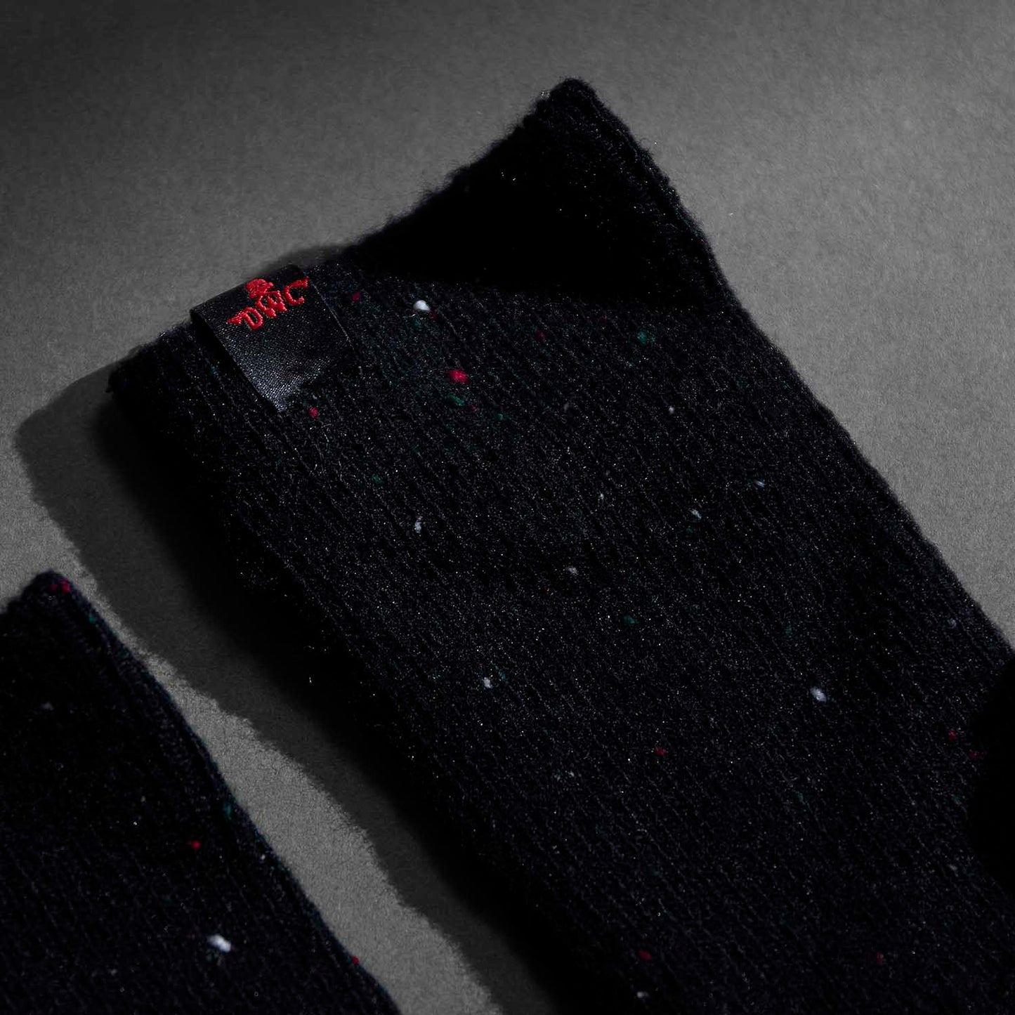 The socks in the Death Wish Coffee Ready, Set, Relax Bath Bundle.