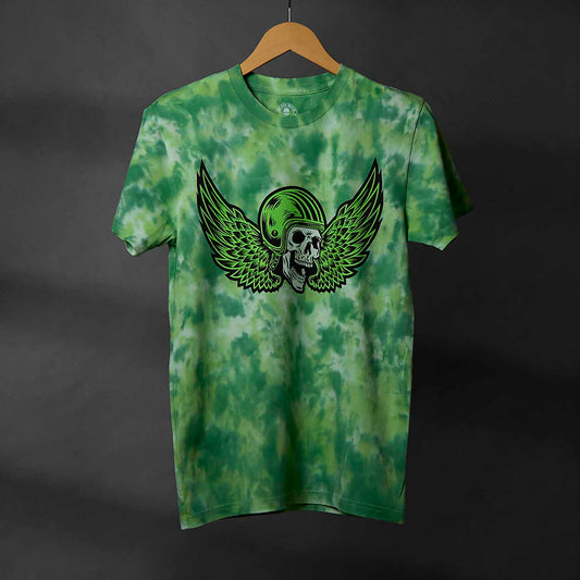 The front of the Death Wish Coffee High Voltage Tee.