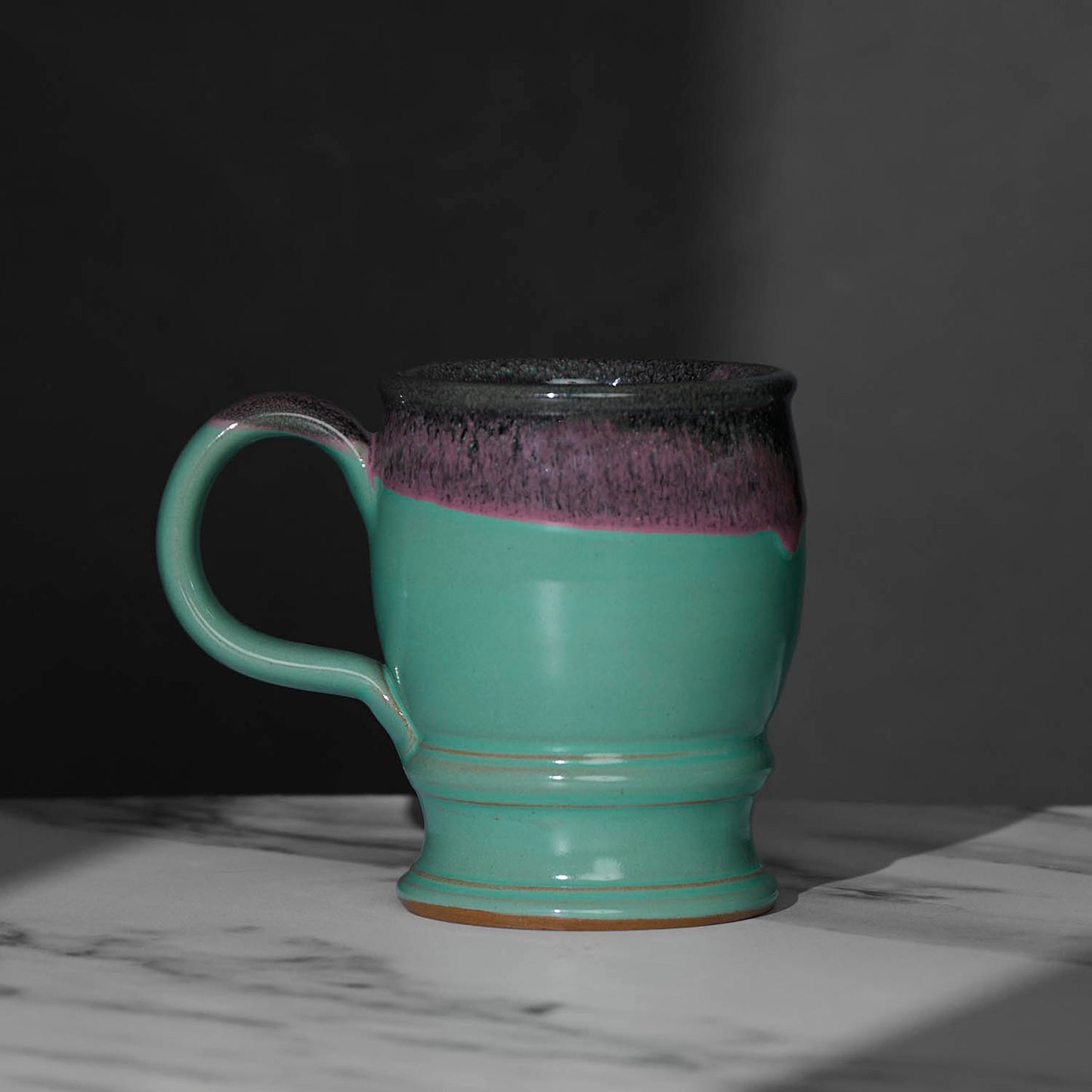 The back of the Death Wish Coffee Venus Fly Trap Mug.