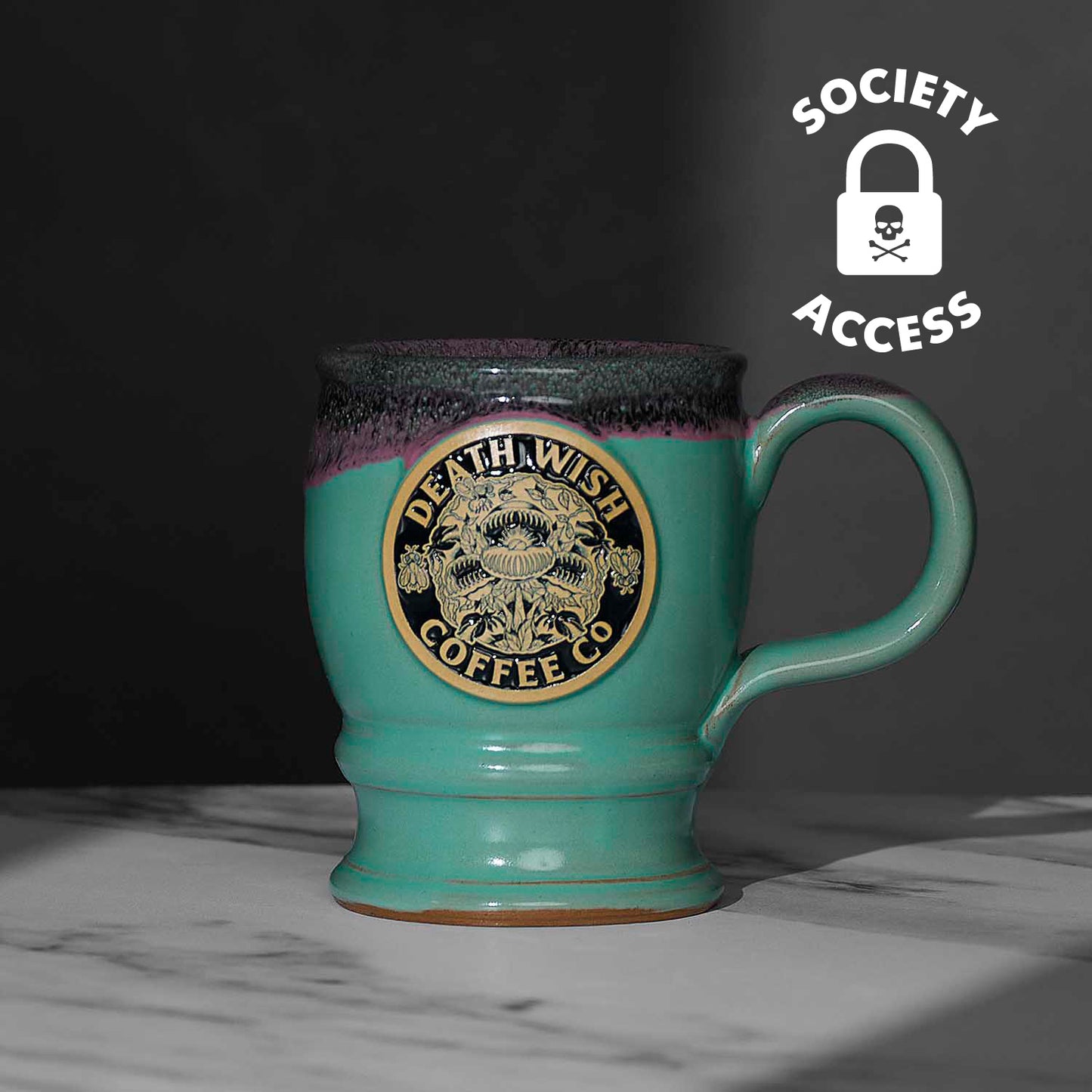 Unlock early access to the Death Wish Coffee Venus Fly Trap Mug.