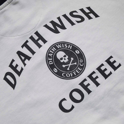 A detail shot of the back of the Death Wish Coffee After Hours Women's Full Zip Jacket.