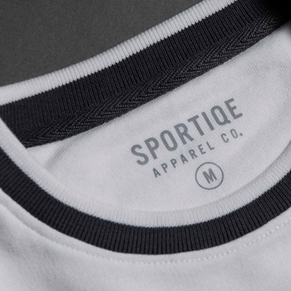 A detail shot of the inner neck label of the Death Wish Coffee Brews Cruise Pullover.