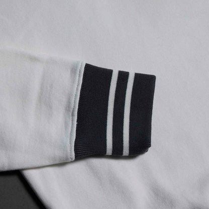 A detail shot of the cuff of the Death Wish Coffee Brews Cruise Pullover.