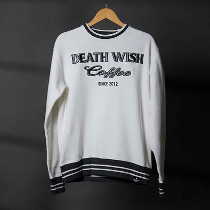 The front of the Death Wish Coffee Brews Cruise Pullover.